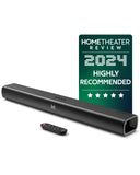 Majority 140W Bluetooth Sound Bar for Smart TV | 31 2.1 Wireless Soundbar for TV with 3D Sound | TV Speakers Sound Bar with Buil
