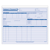 Adams Employees Personnel File Folder, Heavy Card Stock, 113/4 x 91/2 Inches, Pack of 20 Folders (9287ABF) ,Blue/White