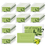 skourvut Bulk Bar Soap Travel Olive Oil Soap Bars Bulk 0.5 oz,Guest Soaps Small for Bathroom, Hotel Soap Bars for Hotel Hospital