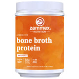 Zammex 100% Grass-Fed Beef Bone Broth Protein Powder, 20G Protein, Hydrolyzed Collagen Peptides Type 1&3, Supports Healthy Skin,