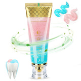 Niacinamide Whitening Toothpaste,Stain-Removing, Fluoride-Free, with Natural Cherry Blossom & Mint Flavor. Helps Reduce Stains, 