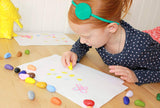 Just Rocks in a Box by Crayon Rocks, 16 Colors, Tripod Grip Crayons Made For Handwriting Development in Kids and Toddlers, Fun &