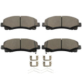 SCITOO D1584 Front Ceramic Brake Pads Sets w/Hardware Replacement For Acura For TLX 2015-2020,For Honda For Ridgeline 2012-2014