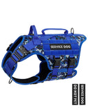 Tactical Dog Harness - PETNANNY Dog Harness Service Dog Vest for Large Breed Dog, Hook and Loop Panel for Service Dog Patchs, Wo