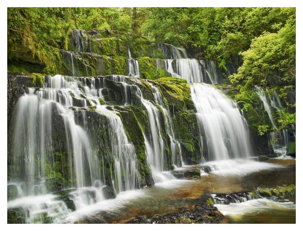 Waterfall Purakaunui Falls, New Zealand-Paper Art-42,,X32,,