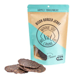 Winnie Lou Bison Burger Jerky Dog Treats - Limited Ingredient, Human Grade, Training Treats for Small, Medium & Large Dogs, Made