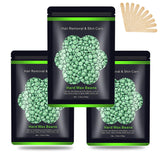 Wax Beads for Hair Removal 10.5oz (300g), Auperwel Hard Wax Beads Beans for Sensitive Skin Brazilian Waxing, Face, Bikini, Eyebr