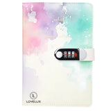 Boldstuff Marble Diary With Lock For Girls And Women, Waterproof Journal With Lock 192 Pages Secret Girls Locked Diary, Password