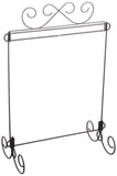 Ackfeld Scroll Single Stand, 12 x 14, Gray