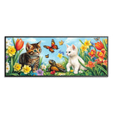 Wergund 5D DIY Large Diamond Art Kits for Adults Cat, Large Size Diamond Art Animal, Full Drill Crystal Rhinestone Embroidery Cr