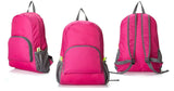 PAXLAMB Backpack Packable Foldable Ultra Lightweight Water Resistant Durable Camping Travel Hiking Daypack for Men Women (Rose R
