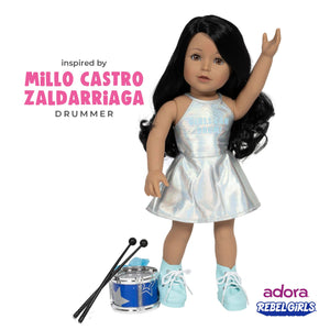 Adora 18 Rebel Girls Doll Collection - Inspired by Good Night Stories Rebel Girl Books - Premium Quality Soft and Movable Doll