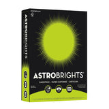 Astrobrights Color Card Stock, 8 1/2 x 11, FSC Certified, 65 Lb, Terra Green, Pack Of 250 Sheets