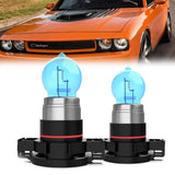 LECCIBUB Fog Light Bulbs Compatible With Dodge Challenger 2011-2014, H16 Fog Lights Halogen Light Bulb, Super Bright 6000K White