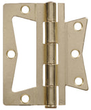 The Hillman Group 852628 4 Non Mortise Hinge Removable Pin Brass Finish 2Pack