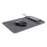 Allsop Als32192 Powertrack Wireless Charging Mousepad, Black