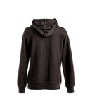 J. America Womens French Terry Sport Lace Scuba Hooded Pullover - Black, L