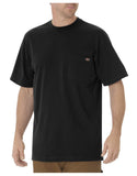 Dickies mens Shortsleeve Pocket Tshirt fashion t shirts, Black, 3XLarge US
