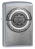 Zippo Harley-Davidson Engine Surprise Emblem Street Chrome Pocket Lighter