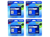 Brother Genuine Ptouch TZE2314PK Tape, 1/2 (0.47) Wide Standard Laminated Tape, Black on White, Laminated for Indoor or Outd