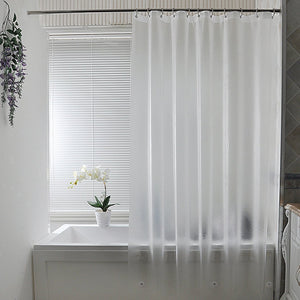 AooHome Frosted Shower Curtain Liner 8G Eva Extra Long Shower Curtain 72x78 Inch with Heavy Duty 5 Bottom Magnets, Thick Shower 