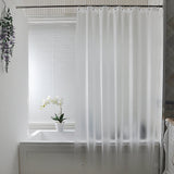 AooHome Frosted Shower Curtain Liner 8G Eva Extra Long Shower Curtain 72x78 Inch with Heavy Duty 5 Bottom Magnets, Thick Shower 