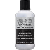 Winsor & Newton Professional Acrylic Medium, Slow Drying Medium, 125ml (4.2oz)