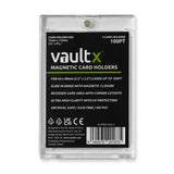 Vault X Magnetic Card Holders 100pt for Trading Cards, One Touch Hard Cases with UV Protection, Clear Display for Collectible Ca