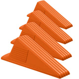Frienda 4 Pcs Jumbo Door Stoppers Heavy Duty Door Stopper Tall up to 2inch Tall Wedge TPR Large Wedge Stackable Big Rubber Doors