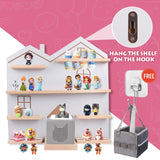 Givilio Large Tonie Shelf for Toniebox - Charaters Storage for All Your Tonie Accessories, Tonie Shelves for Tonie Characters, D