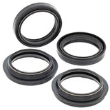 All Balls Racing 56-137 Fork & Dust Seal Kit Compatible With/Replacement For Honda Kawasaki Suzuki Yamaha