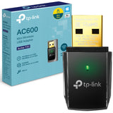 Tp-Link Archer T2U 11Ac Usb Wifi Adapter - Dual Band 2.4G/5G Ac600 Wireless Network Card, Wifi Dongle, Mini Size, Supports Windo