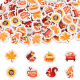CCINEE 120Pcs Thanksgiving Mini Erasers for Kids, Fall Holiday Erasers Bulk for Desk Pets Classroom Rewards 3D Maple Pumpkins Su