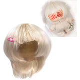 17cm Doll Wig Accessory - Hairpiece Compatible with 22-24cm Collectible Figures, Blind Box FigureAccessories for Display & Party