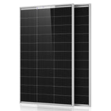 ECO-WORTHY 200W Solar Panel N-Type, 2PCS 100 Watt 12V Solar Panel with 25% Efficiency,200W N-Type 16BB Solar Panels for RV,Marin