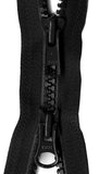 YKK Vislon 2Way Separating Zipper, 26, Black