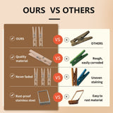 (Pack of 50) Wooden Clothespins About 2-7/8 Long
