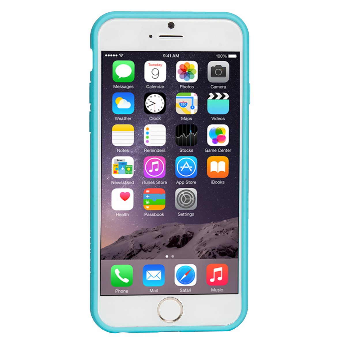 AGENT18 iPhone 6 Plus case, FlexShield Blue Preppy