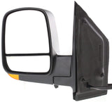 Kool Vue Driver Side Power Heated Mirror for Chevrolet Express 2500 Express 3500 GMC Savana 3500 Savana 2500 2008-2023 With Sign