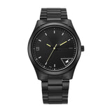Fastrack Stunners Quartz Analog Black Dial Black Metal Strap Watch For Guys - 3317Nm01