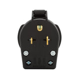 Eaton S42SP Arrow Hart heavyduty universal NEMA power plug, Black