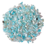 Asingeloo 5-8mm Amazonite Natural Gemstones Chips Bulk Irregular Shaped Drilled Crystal Gemstones Loose Beads for DIY Jewellery 