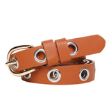 Zacharias WomenS Faux Leather Belt Tan Free Size Fr03