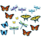 North Star Teacher Resource NST3213 Butterflies and Dragonflies Bulletin Board Accents, 64 Pieces