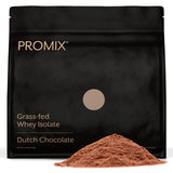 Promix Whey Protein Isolate Powder, Chocolate - 2.5lb - Grass-Fed & 100% All Natural - Post Workout Fitness & Nutrition Shakes, 