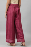 W Strechable Parallel Pants For Women | Trousers For Women | W For Woman Purple Xl 22Auw62097-217985