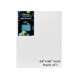 Eduway Canvas Board For Painting- (24X36) | Premium Quality 7Oz Pre-Primed Cotton Canvas Board For Artists & Beginners | Ideal F