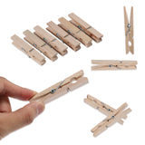(Pack of 50) Wooden Clothespins About 2-7/8 Long