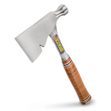 ESTWING Carpenters Hatchet 13 Half Axe with Smooth Face & Genuine Leather Grip E2H
