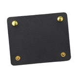 Ecomistiq Handbag Grip Sleeve Cover Handle Pu Leather For Wallet Purse Black | Luggage Straps| Accessories |Travel